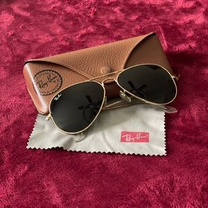 RayBan Sunglasses & Case